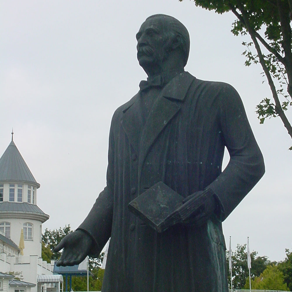 Fontane-Denkmal am Schwielowsee